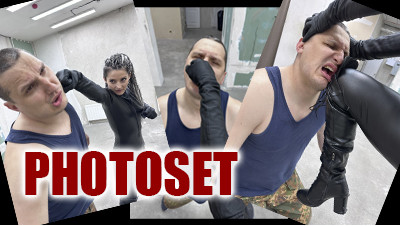 Rhea destroys the gang smashing their faces with her knees. Photos Rhea destroys the gang smashing their faces with her knees. Photos